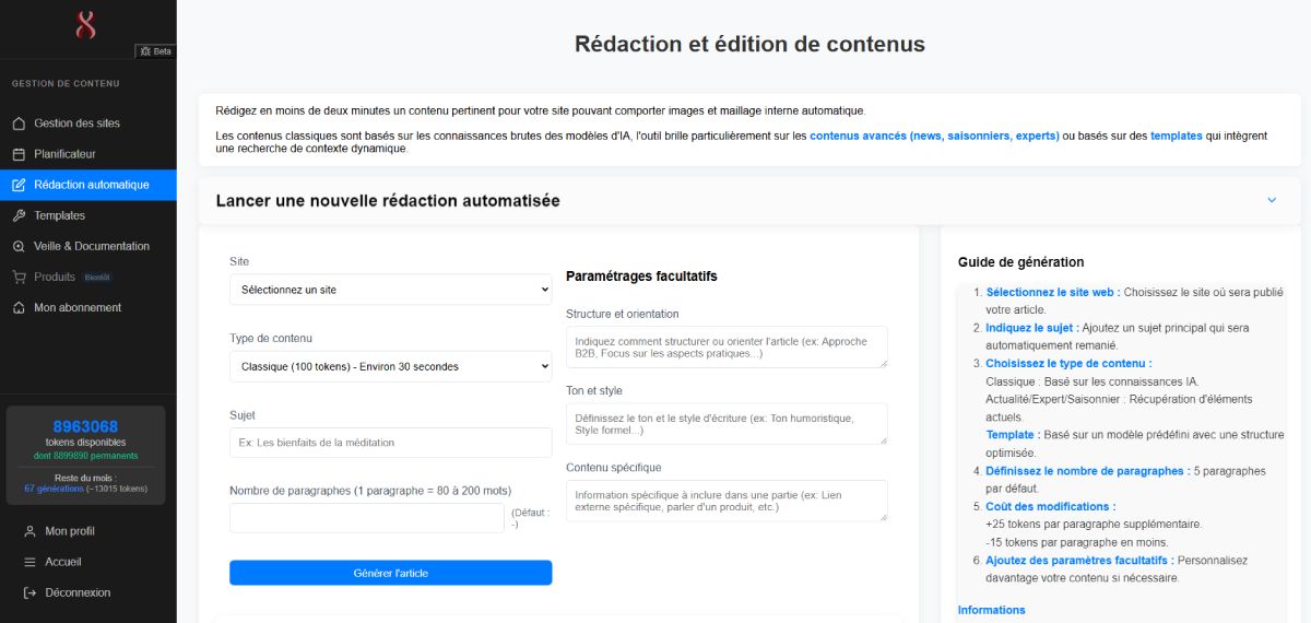 Publication automatisée Knotix